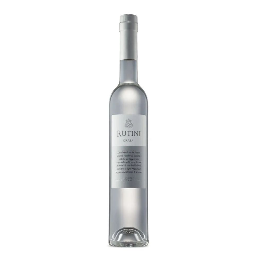 Rutini Wines Grapa distilled from Malbec pomace, 500 ml