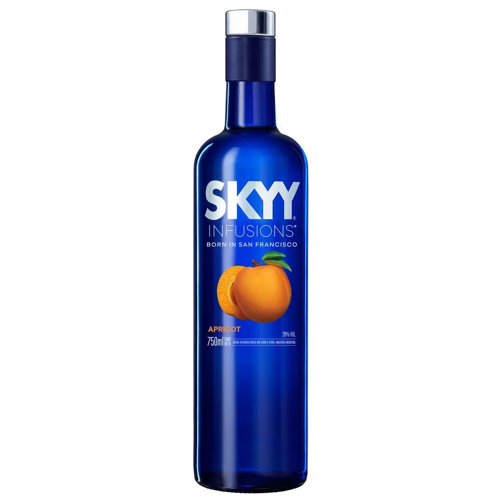 SKYY Infusions Vodka Apricot Flavor, 750 ml