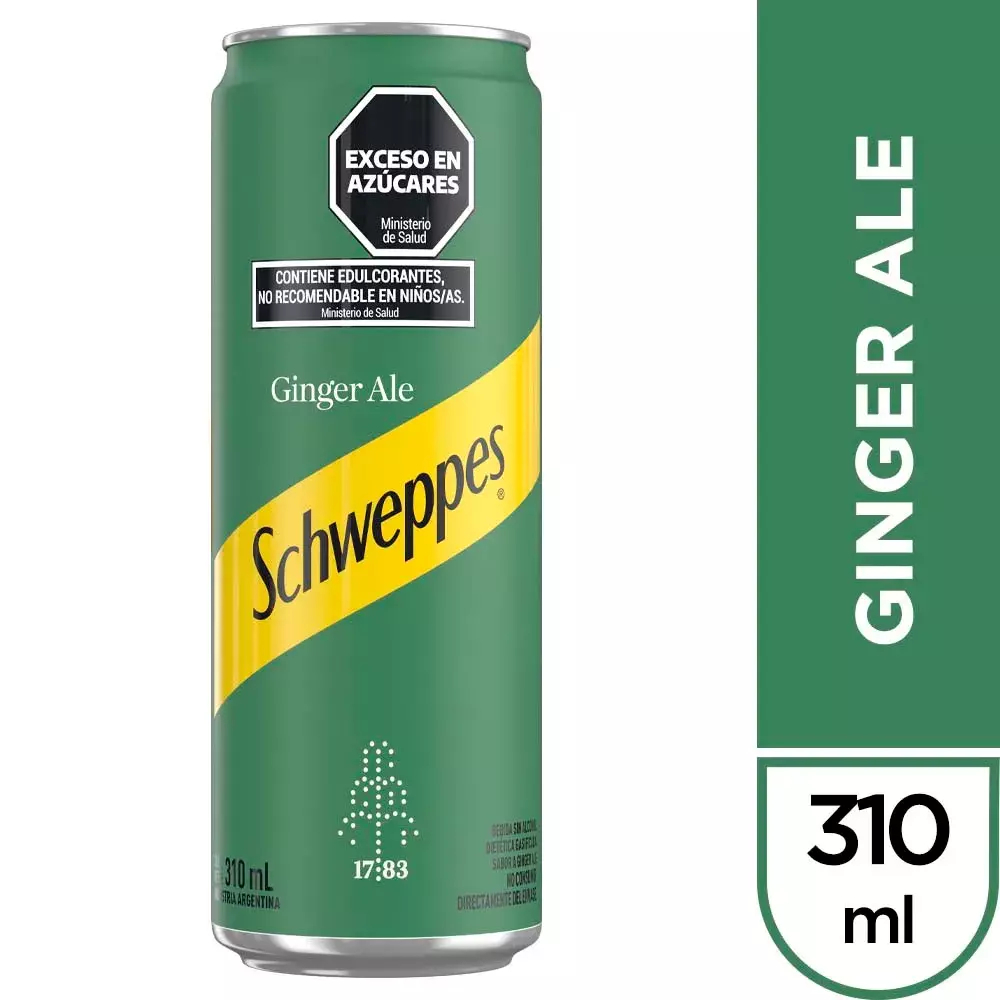 Schweppes Ginger Ale for Drinks, 310 ml