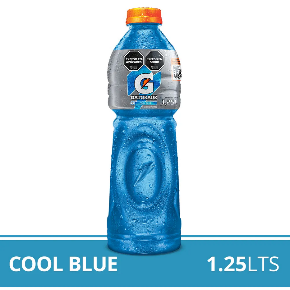 Gatorade Cool Blue Isotonic Drink Alcohol-Free, 1.25 l