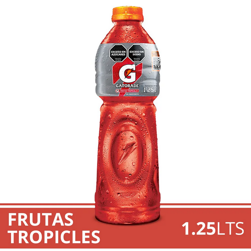 Gatorade Tropical Fruits Isotonic Drink Alcohol-Free, 1.25 l