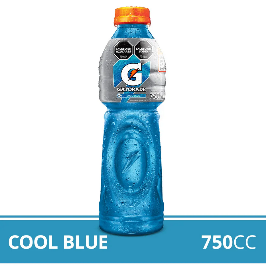 Gatorade Cool Blue Isotonic Drink Alcohol-Free, 750 ml