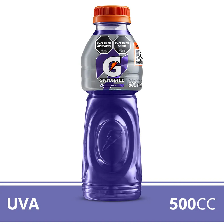 Gatorade Grape Isotonic Drink Alcohol-Free, 500 ml