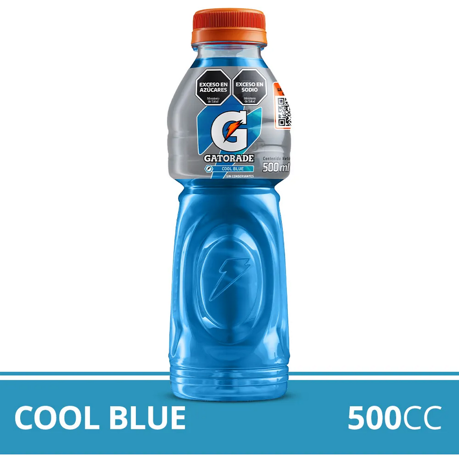 Gatorade Cool Blue Isotonic Drink Alcohol-Free, 500 ml