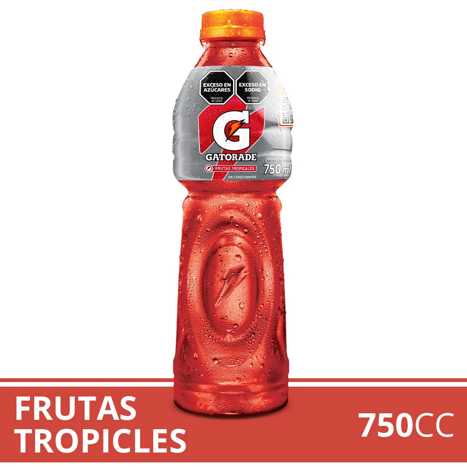 Gatorade Tropical Fruits Isotonic Drink Alcohol-Free, 750 ml