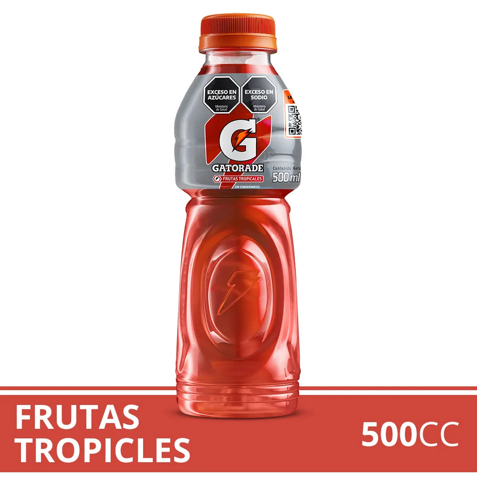 Gatorade Tropical Fruits Isotonic Drink Alcohol-Free, 500 ml