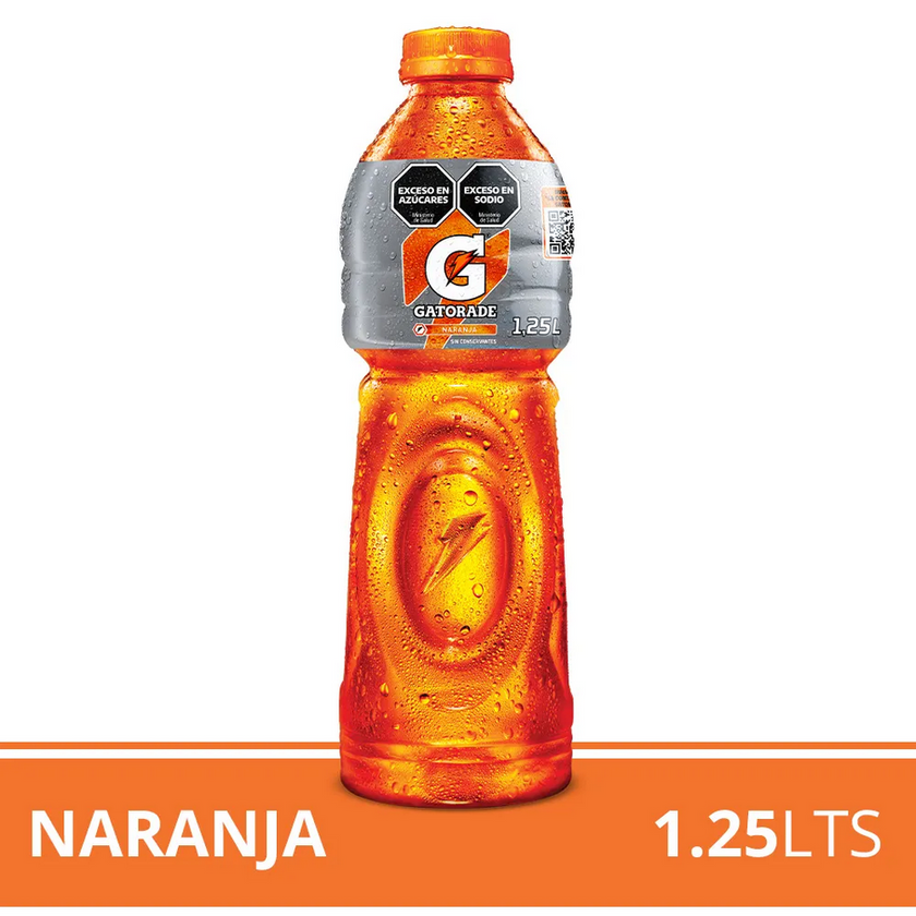 Gatorade Orange Isotonic Drink Alcohol-Free, 1.25 l