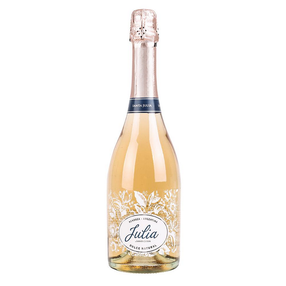 Santa Julia "Julia" Sweet Sparkling Wine, 750 ml