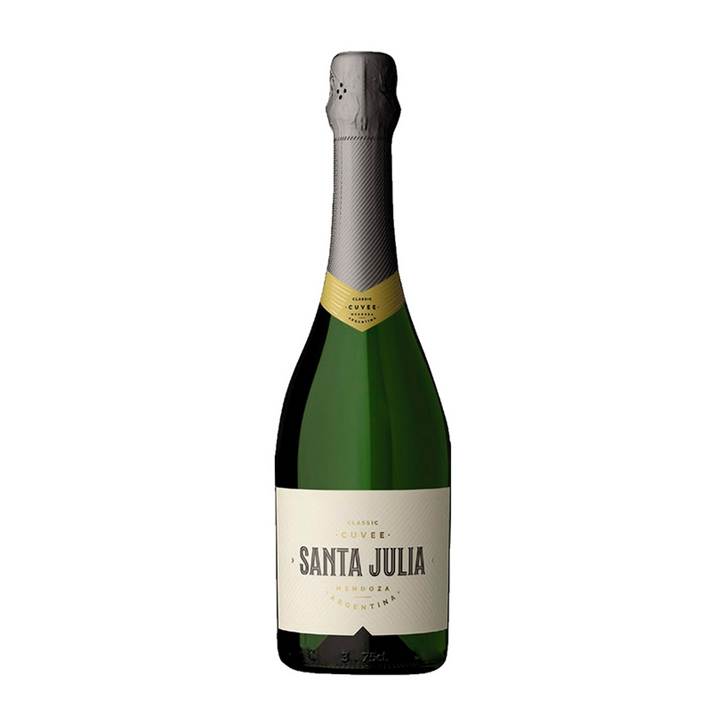 Santa Julia Classic Cuvée Chardonnay - Pinot Noir Wine, 750 ml