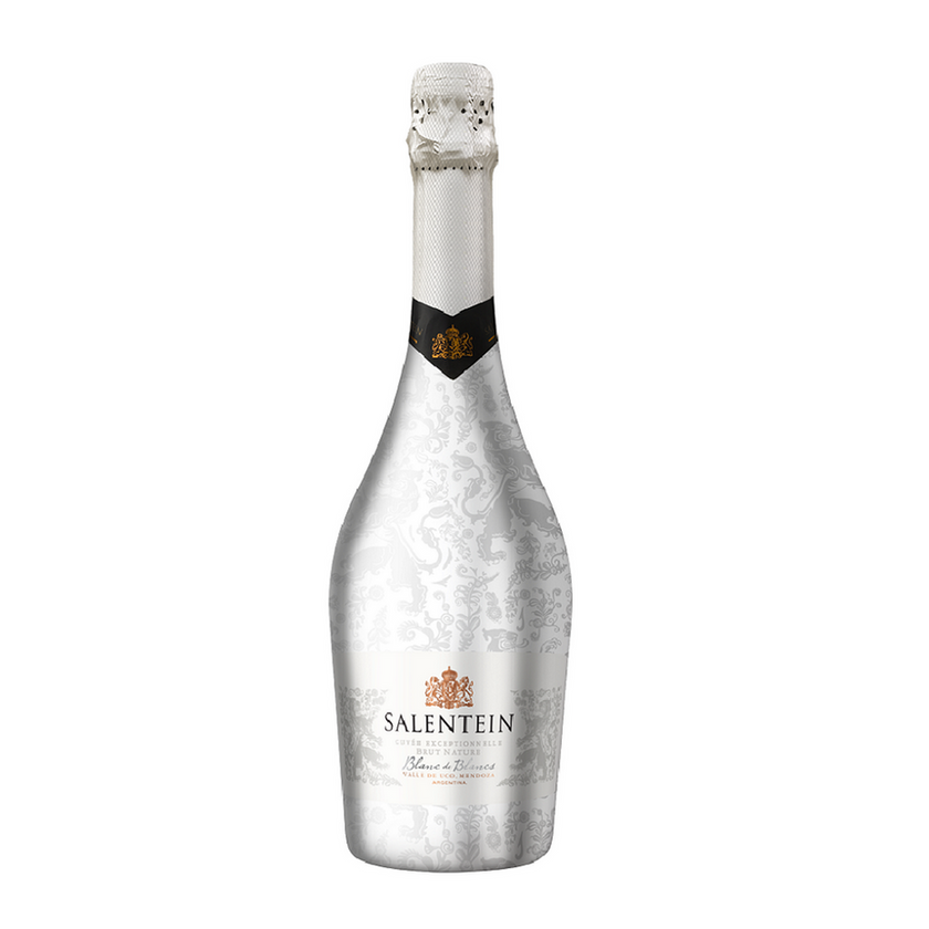 Salentein Blanc de Blancs Brut Nature Sparkling Wine, 750 ml