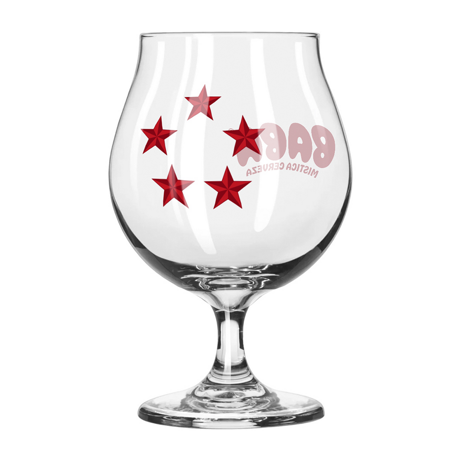 Baba Kame Pint Glass 5-Star – Beer Glass with Dragon Ball Anime Design, Collectible for Fans