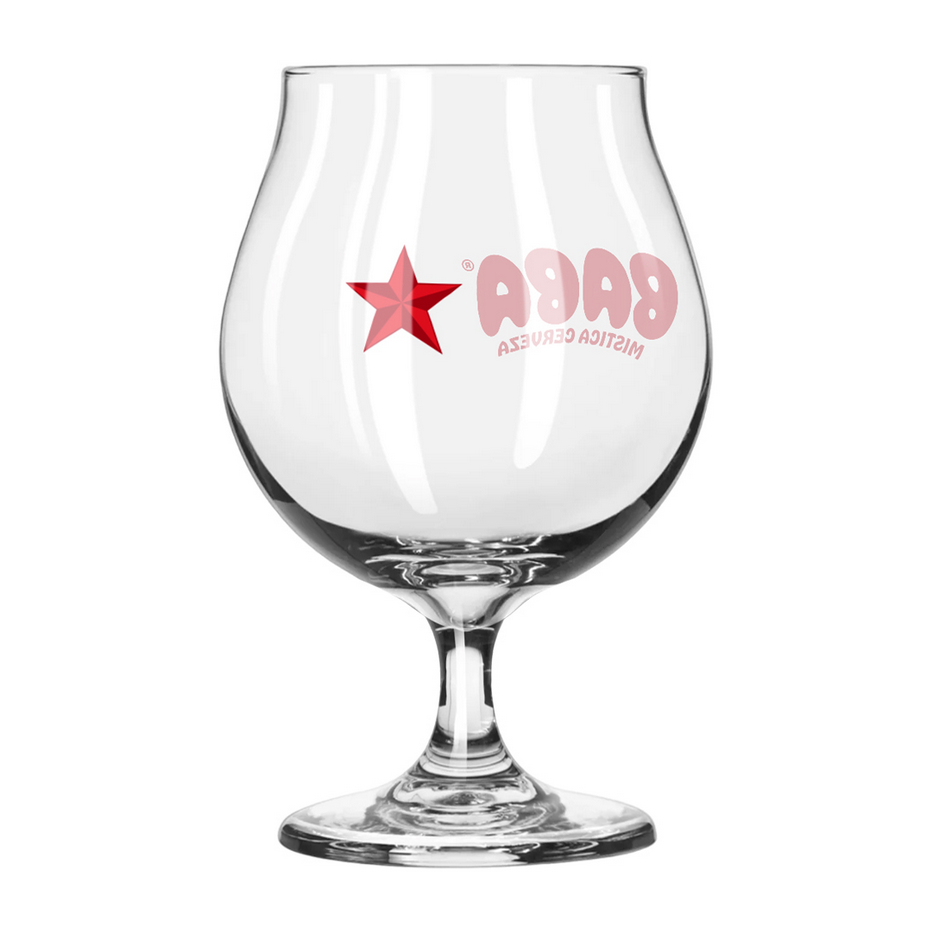 Baba Kame Pint Glass 1-Star – Beer Glass with Dragon Ball Anime Design, Collectible for Fans