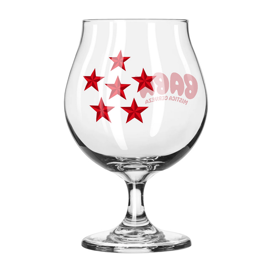 Baba Kame Pint Glass 6-Star – Beer Glass with Dragon Ball Anime Design, Collectible for Fans