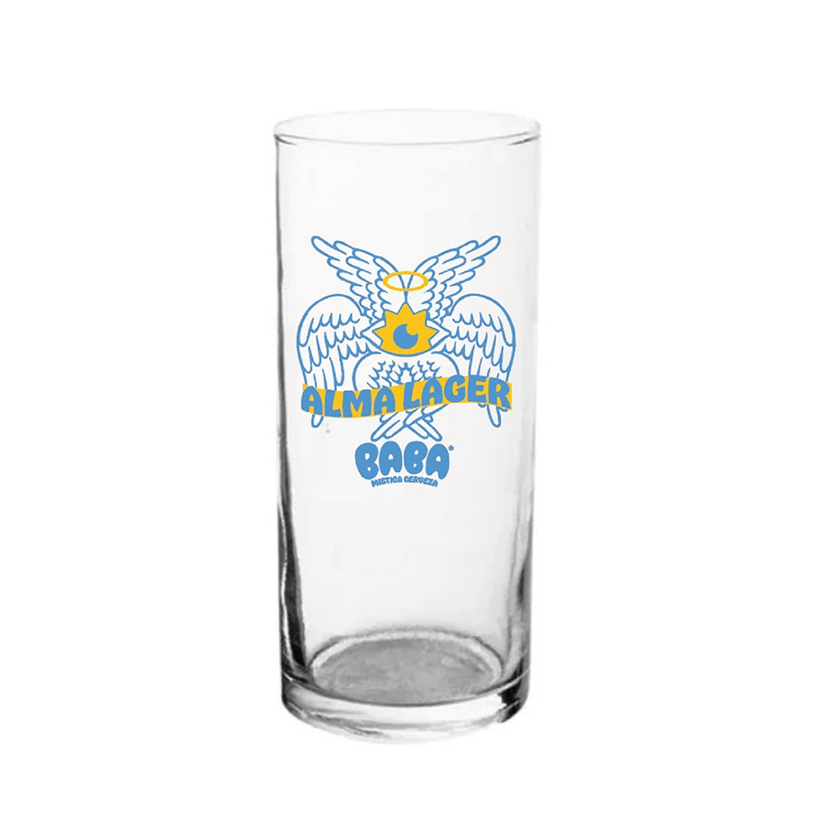 Baba Alma Lager Glass – Designed for the Perfect Pour