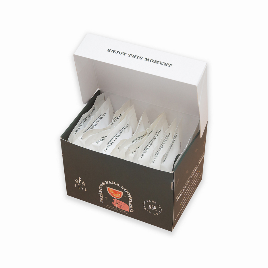 Fika Premium Cocktail Garnish Set – 12 Sachets for Elevated Drink Presentation