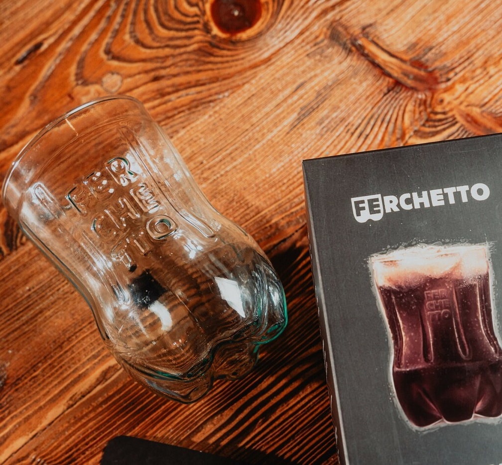 Ferchetto Fernet Glass – The Ultimate Fernet Experience with Premium Glass and Gift Box