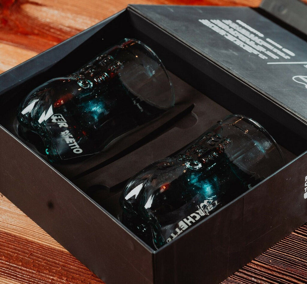 Ferchetto Fernet Glass Premium Box – The Perfect Pair of Premium Glasses for an Unmatched Fernet Experience