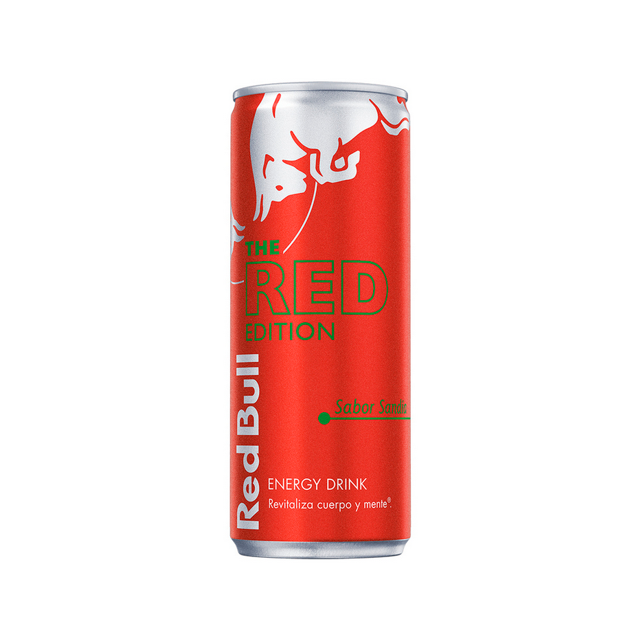 Red Bull Energy Drink Red Edition Watermelon Flavor - Alcohol Free, 250 ml