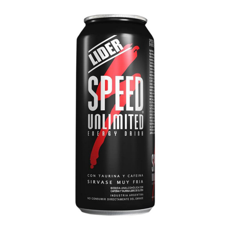 Speed Unlimited Energy Drink Alcohol-Free, 500 ml