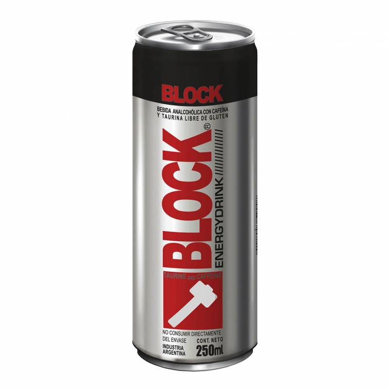 Block Energy Drink - Alcohol Free, 250 ml