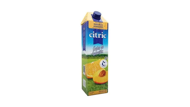Citric Orange and Peach Juice with Seasonal Fruits Alcohol-Free, 1 l