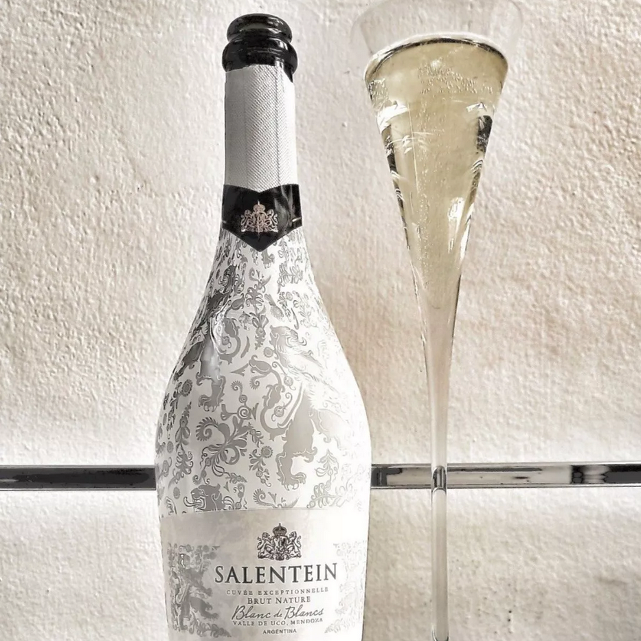 Salentein Blanc de Blancs Brut Nature Sparkling Wine, 750 ml