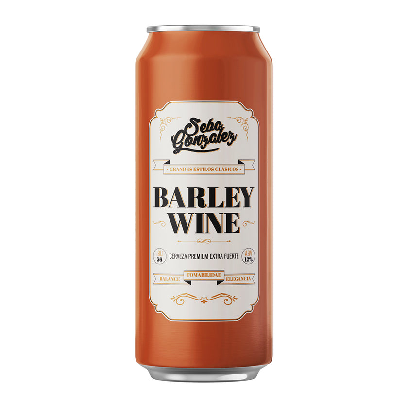 Seba González Barley Wine Premium Beer, 473 ml