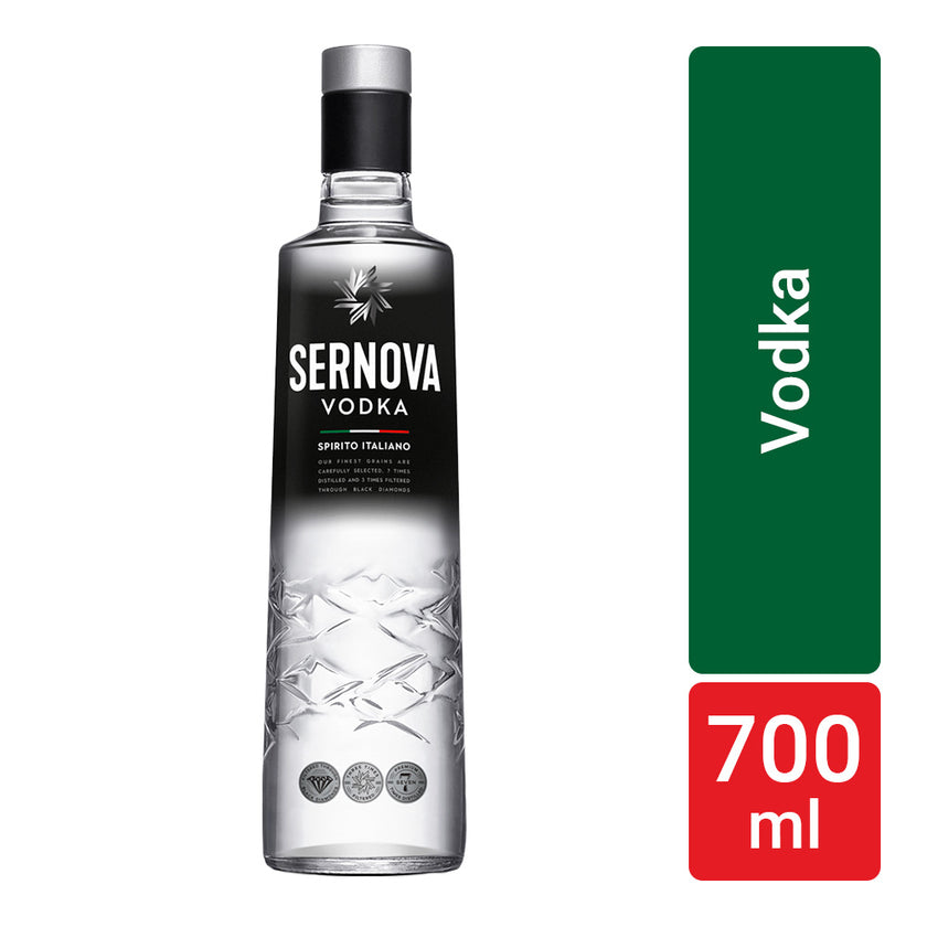 Sernova Vodka Clásico Spirito Italiano, 700 ml