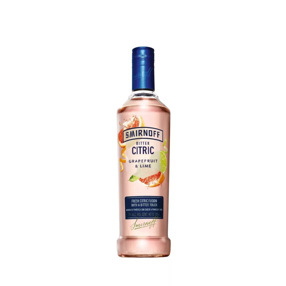 Smirnoff Bitter Citric Grapefruit & Lime Vodka, 700 ml