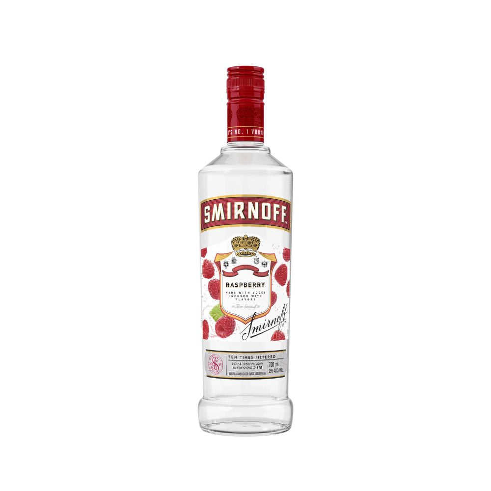 Smirnoff Vodka Raspberry Flavor, 700 ml