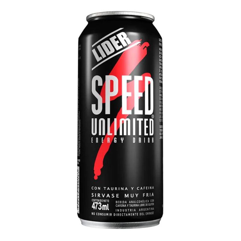 Speed Unlimited Energy Drink Alcohol-Free, 473 ml