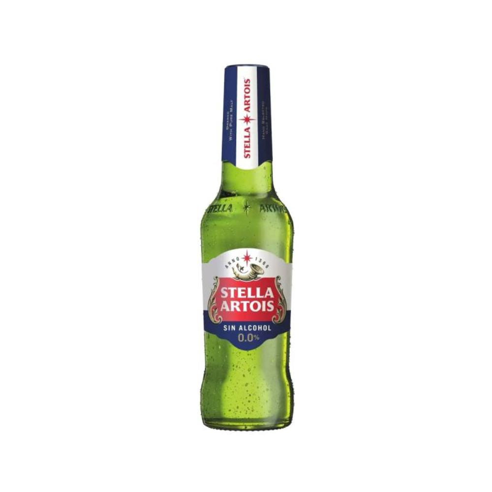 Stella Artois Lager Alcohol Free Beer, 330 ml