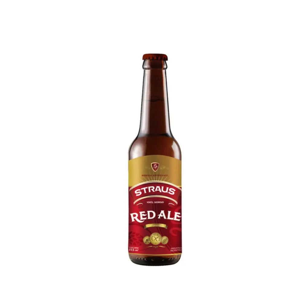 Straus Craft Gluten-Free Beer Red ALE, 355 ml