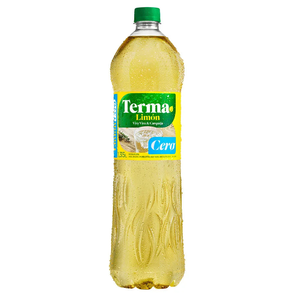 Terma Lemon Zero Drink Bitter Alcohol-Free, 1.35 l