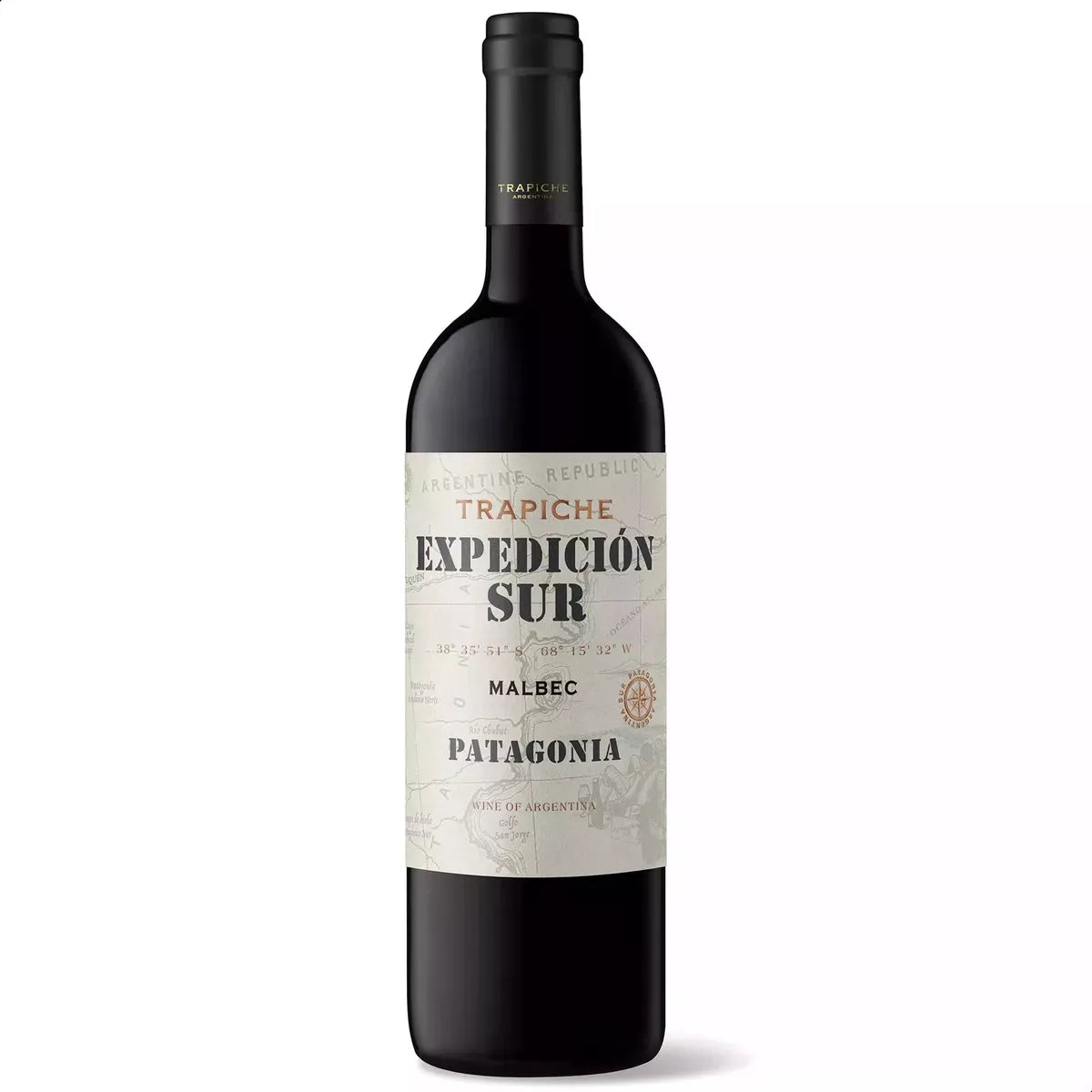 Vino Trapiche Expedición Sur Malbec, 750 ml