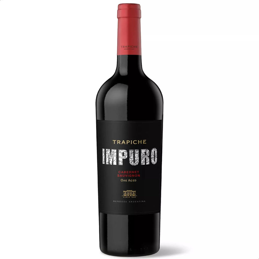 Vino Trapiche Impuro Cabernet Sauvignon Envejecido en Roble, 750 ml