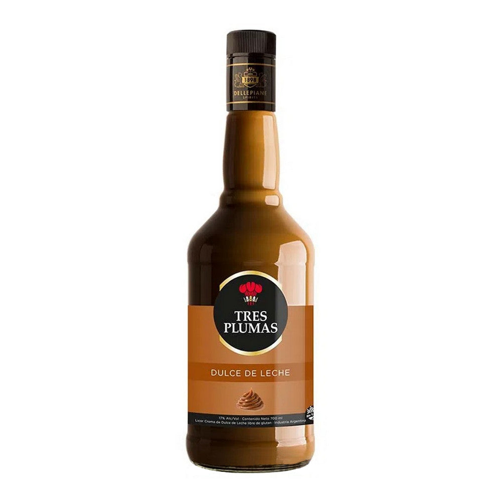 Tres Plumas Creamy Dulce de Leche Liquor, 750 ml