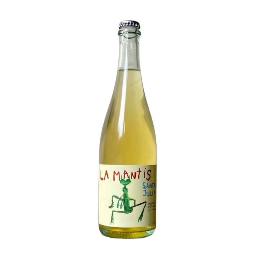 Santa Julia La Mantis Pet Nat Natural Chardonnay Wine, 750 ml