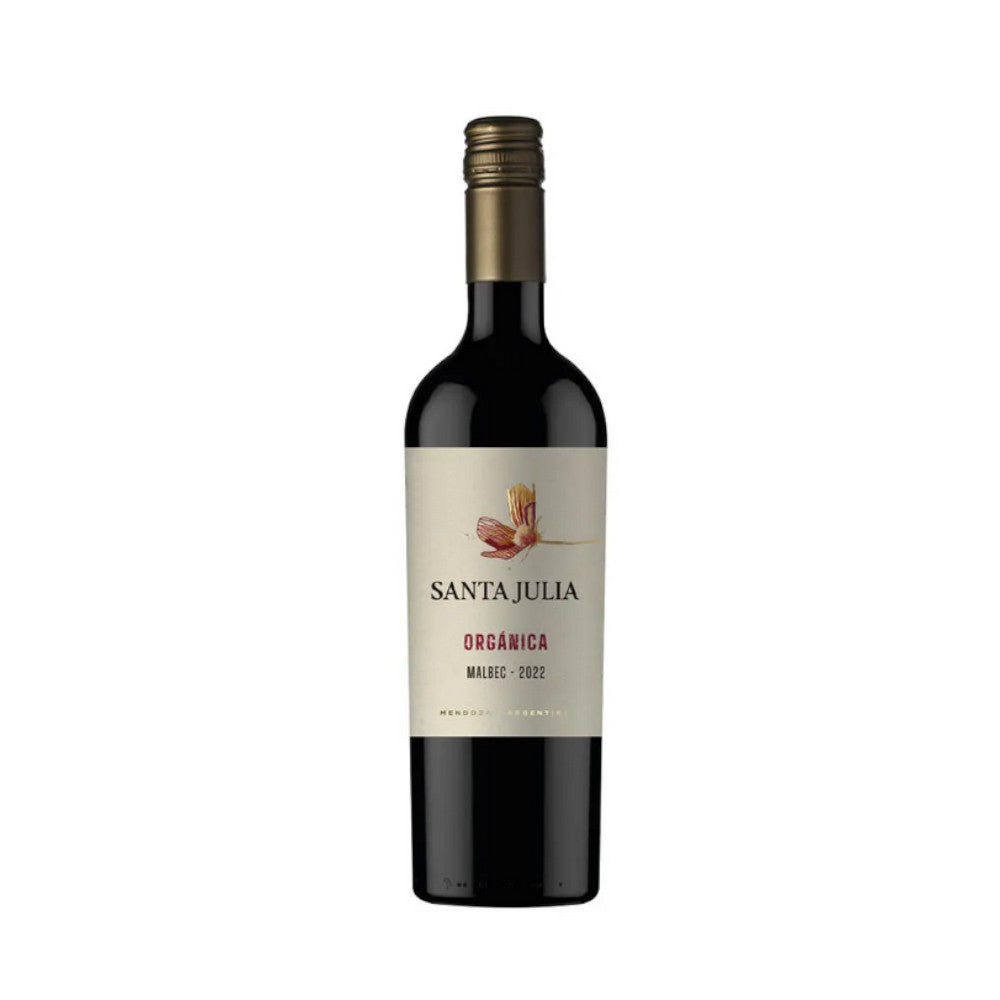 Santa Julia Orgánica Malbec Wine, 750 ml